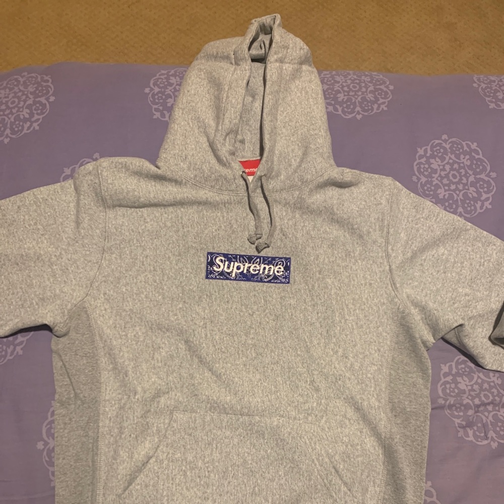 Supreme Bandana Box Logo Hoodie